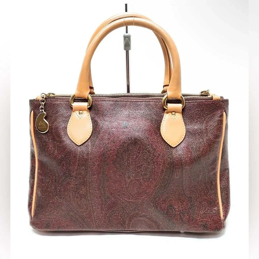 Etro‎ Paisley Boston Handbag